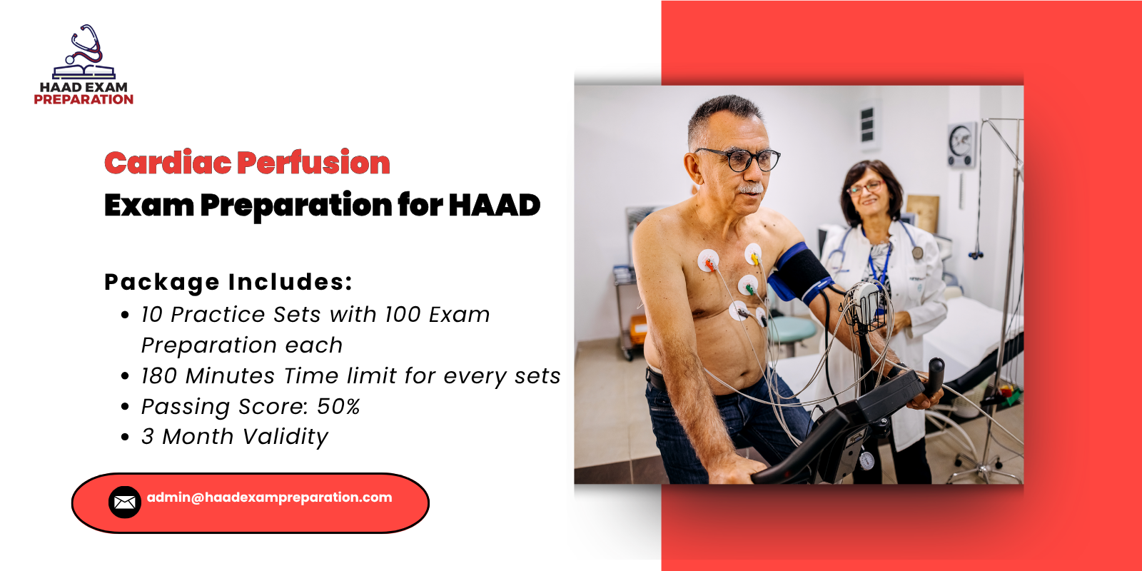 Cardiac Perfusion Exam Preparation for HAAD