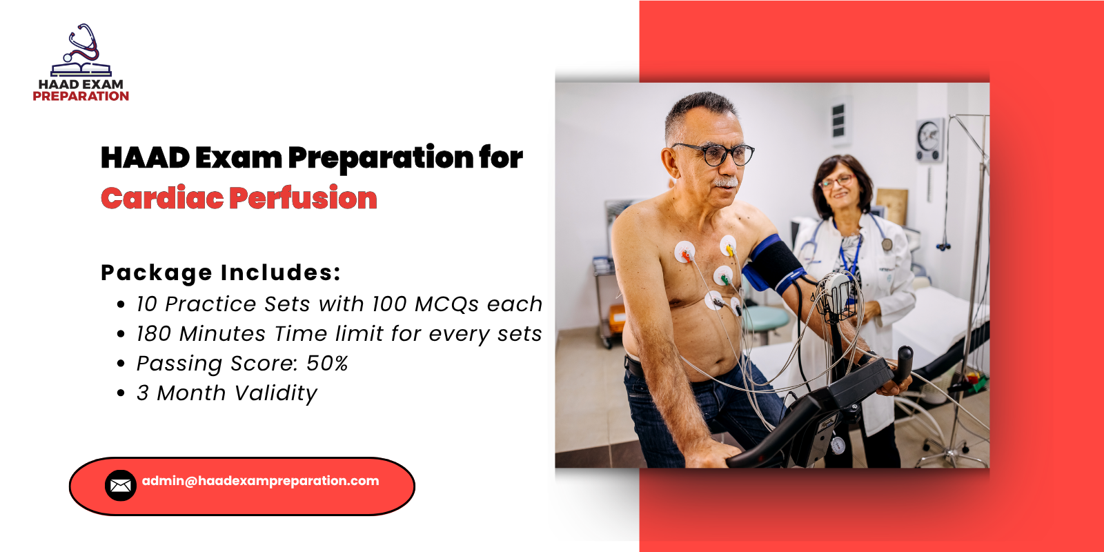 HAAD Exam Preparation for Cardiac Perfusion
