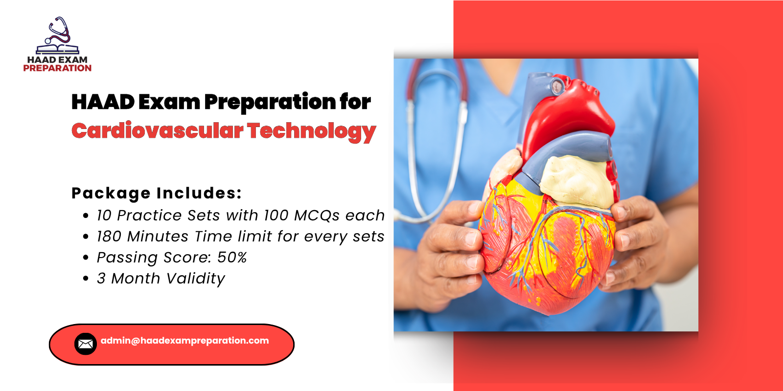 HAAD Exam Preparation for Cardiovascular Technology