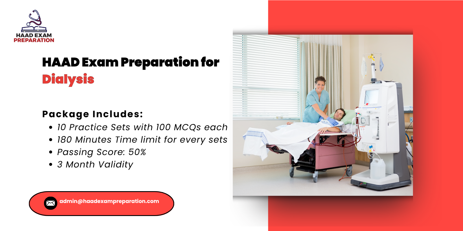 HAAD Exam Preparation for Dialysis