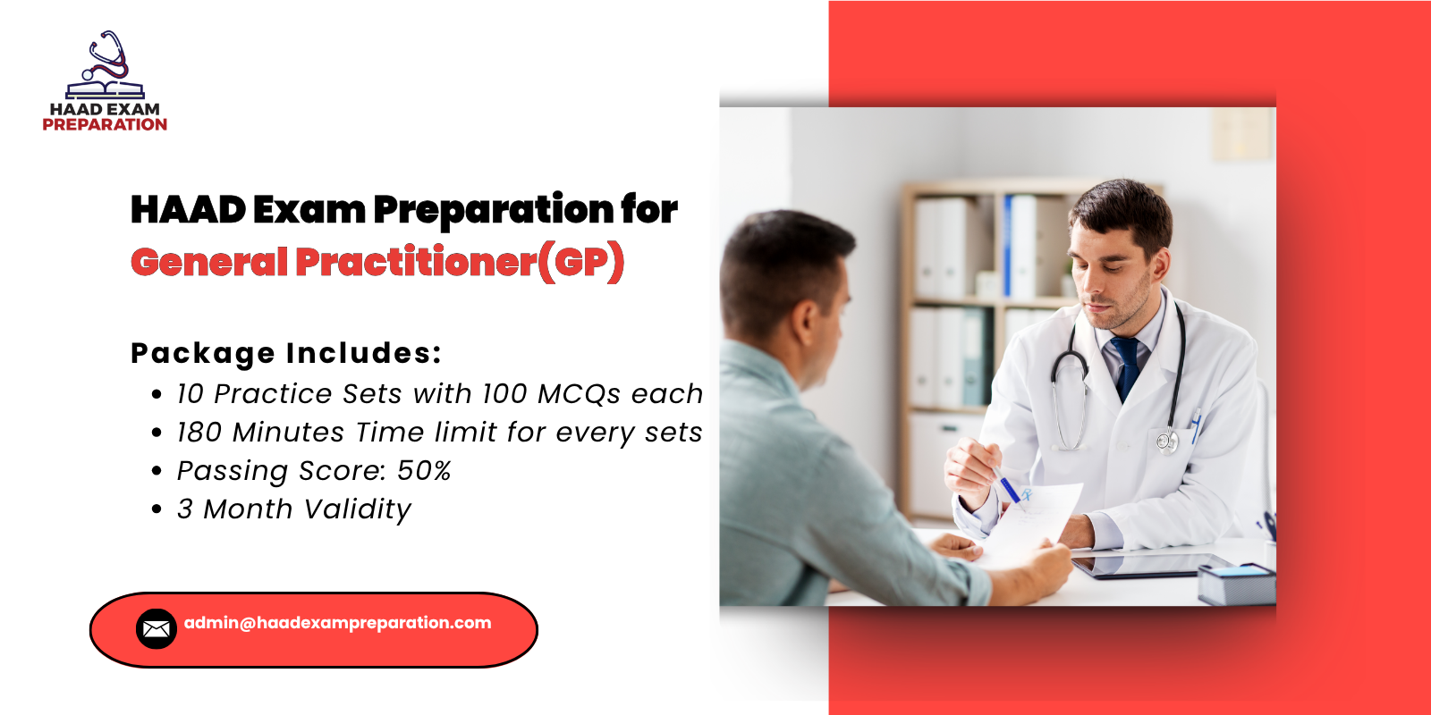 HAAD Exam Preparation for General Practitioner(GP)