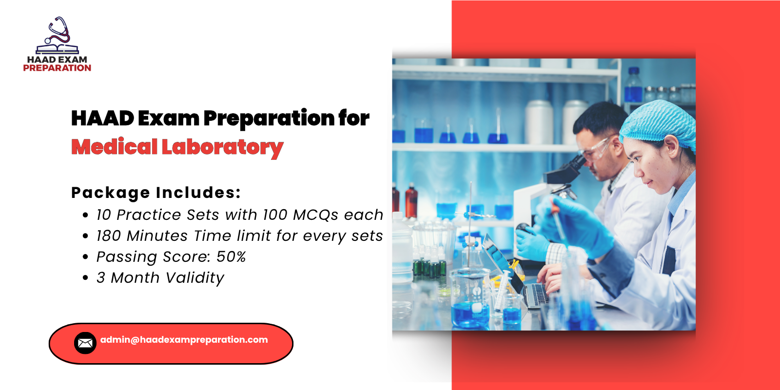 HAAD Exam Preparation for Medical Laboratory