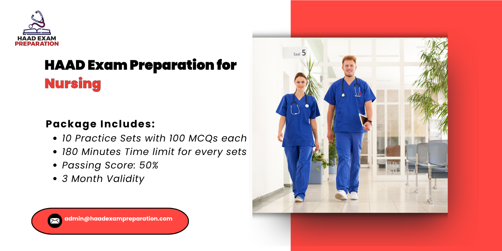 HAAD Exam Preparation for Nursing