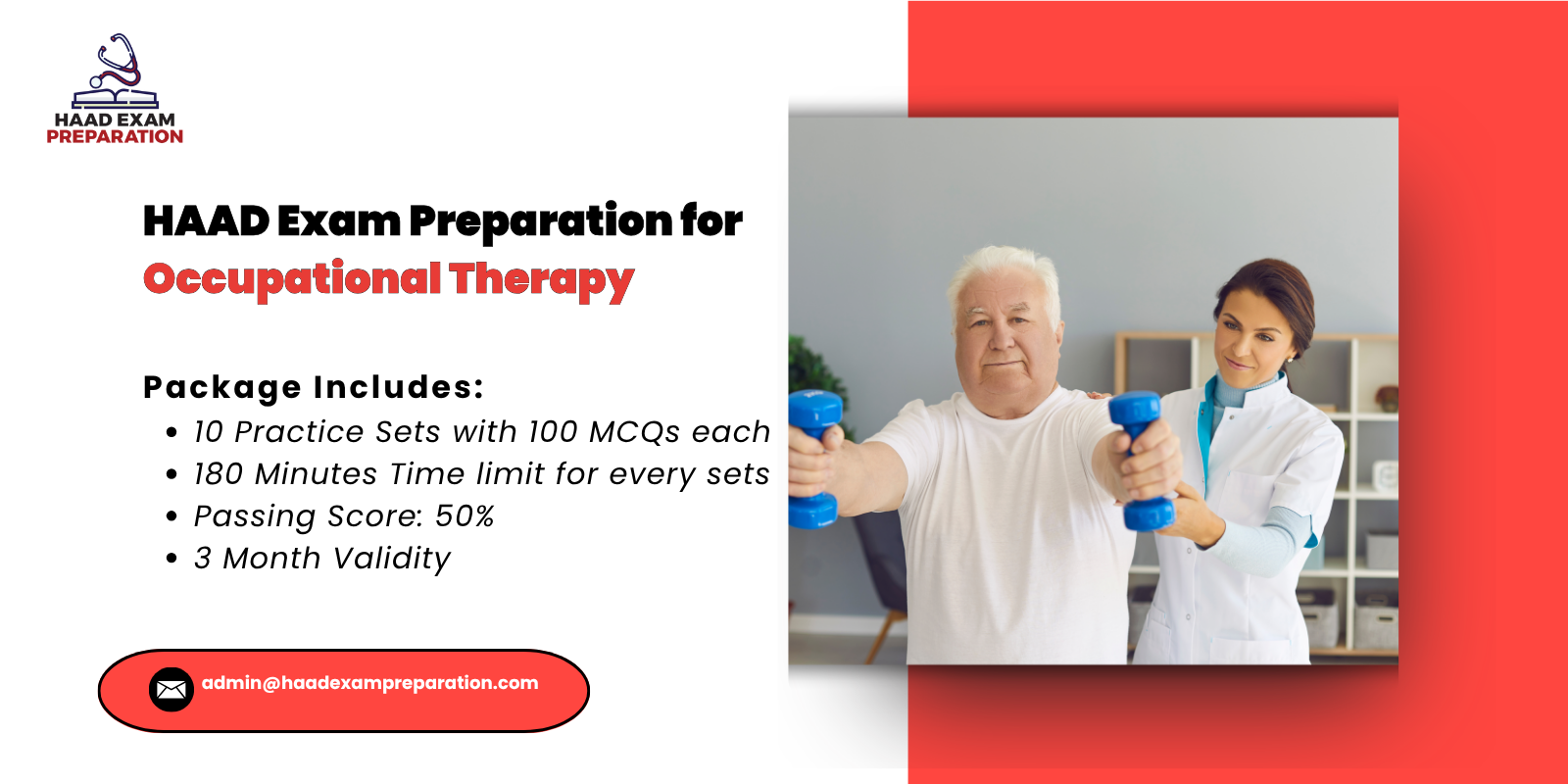 HAAD Exam Preparation for Occupational Therapy