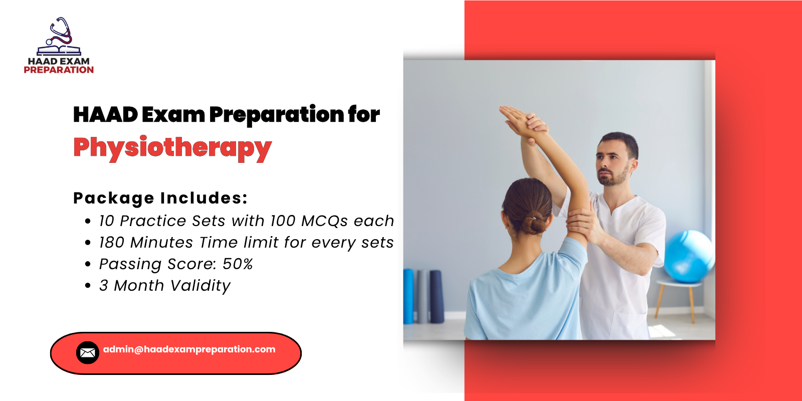 HAAD Exam Preparation for Physiotherapy