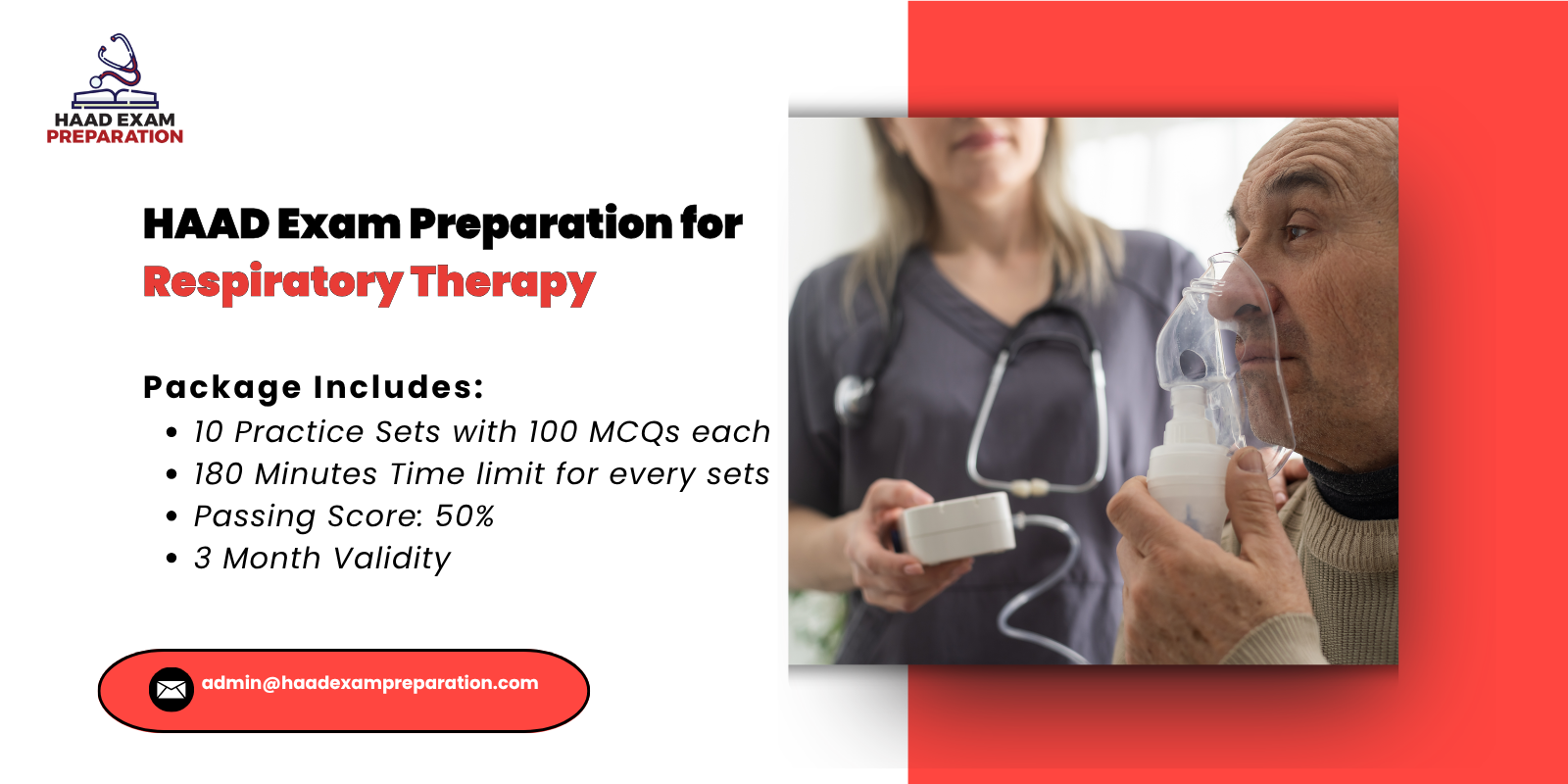 HAAD Exam Preparation for Respiratory Therapy
