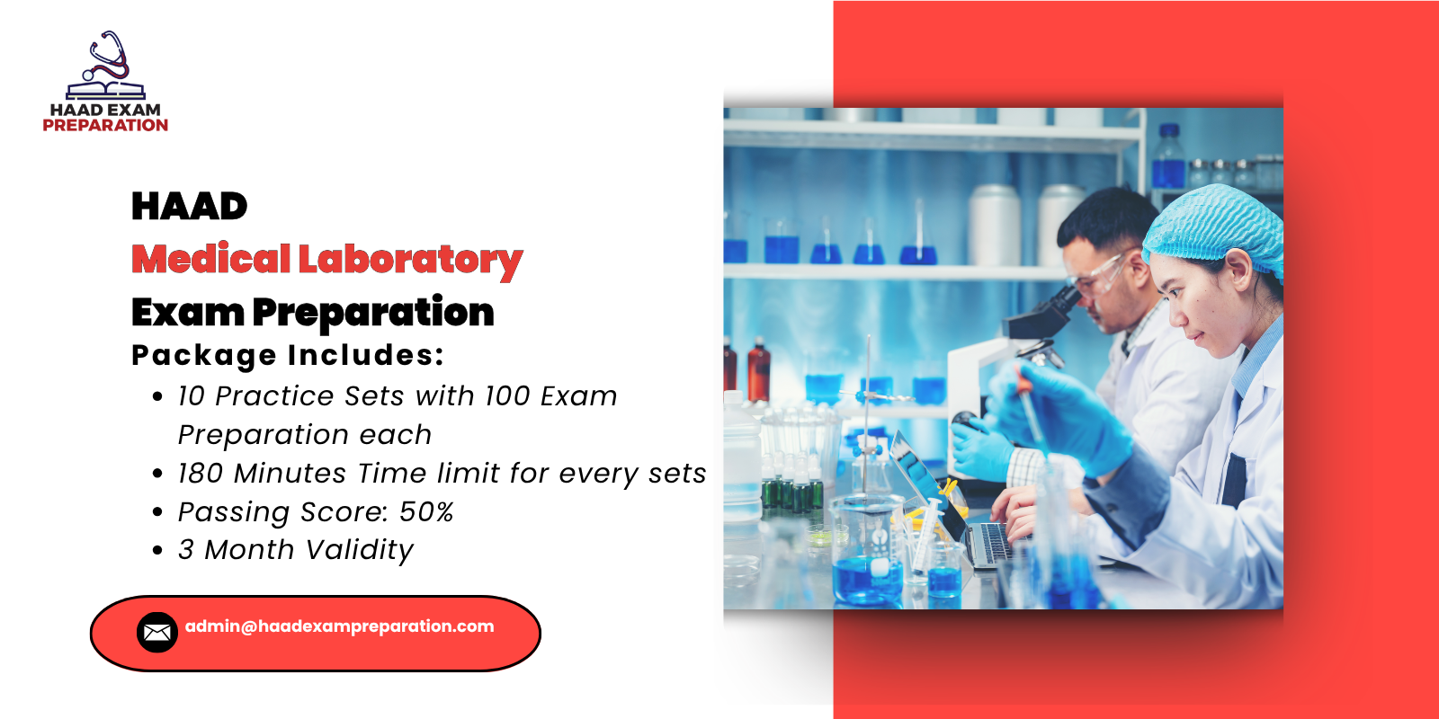 HAAD Medical Laboratory Exam Preparation