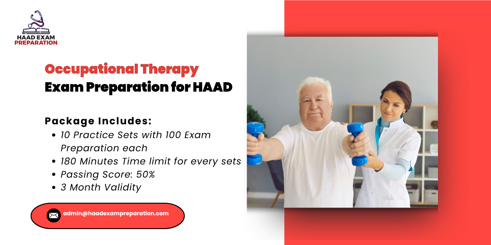 Occupational Therapy Exam Preparation for HAAD