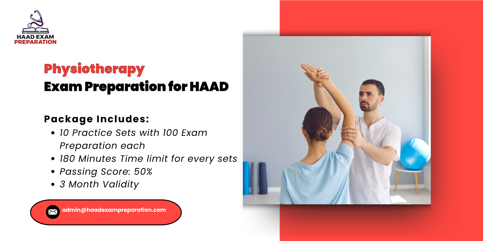 Physiotherapy Exam Preparation for HAAD