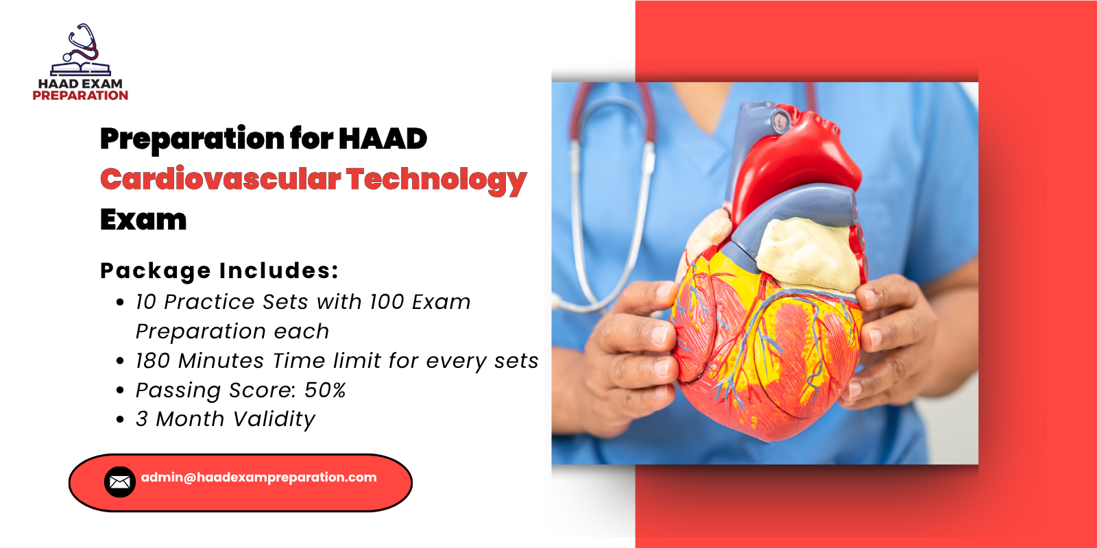 Preparation for HAAD Cardiovascular Technology Exam