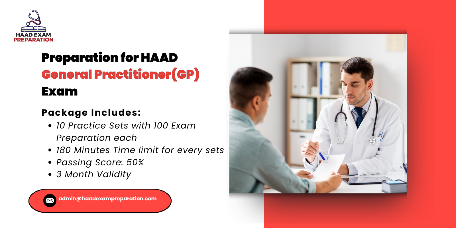 Preparation for HAAD General Practitioner(GP) Exam