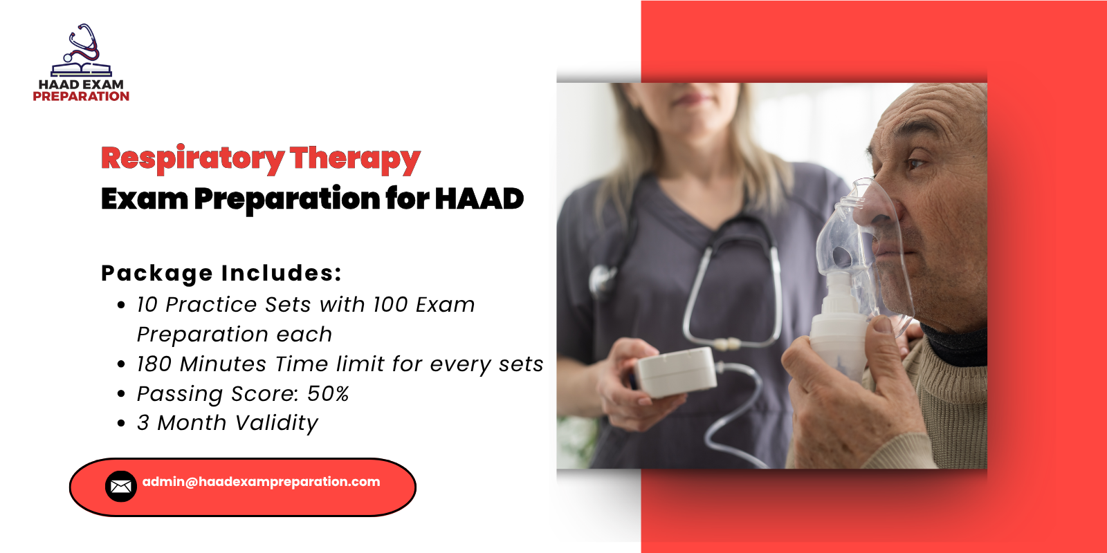 Respiratory Therapy Exam Preparation for HAAD