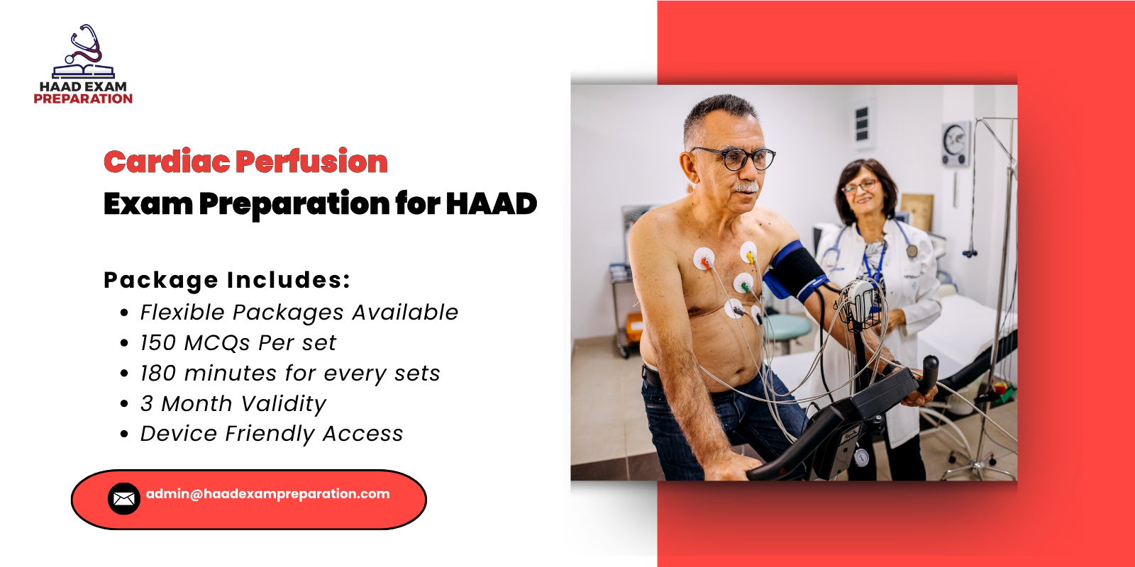 Cardiac Perfusion Exam Preparation for HAAD