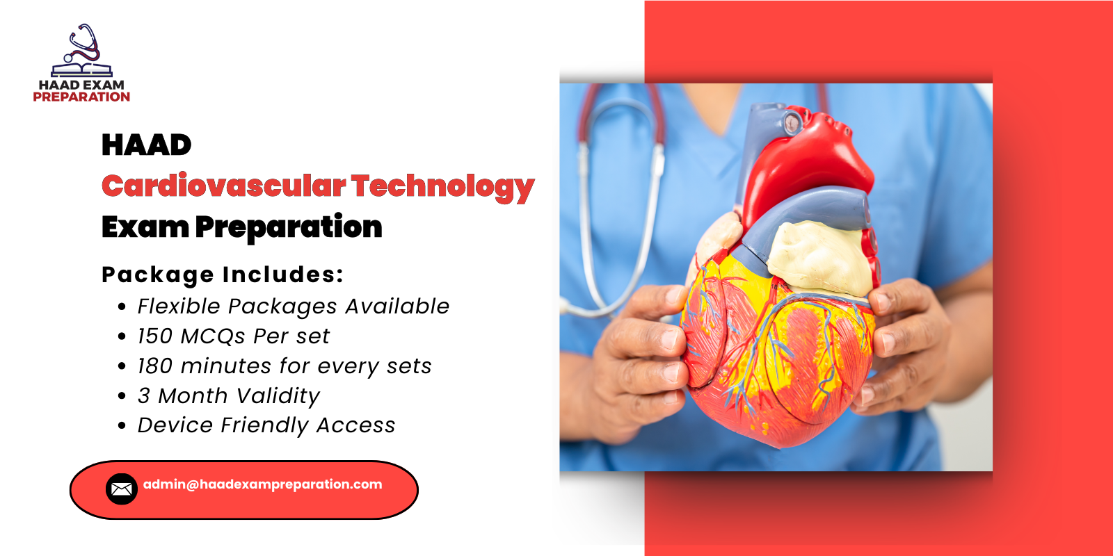 HAAD Cardiovascular Technology Exam Preparation