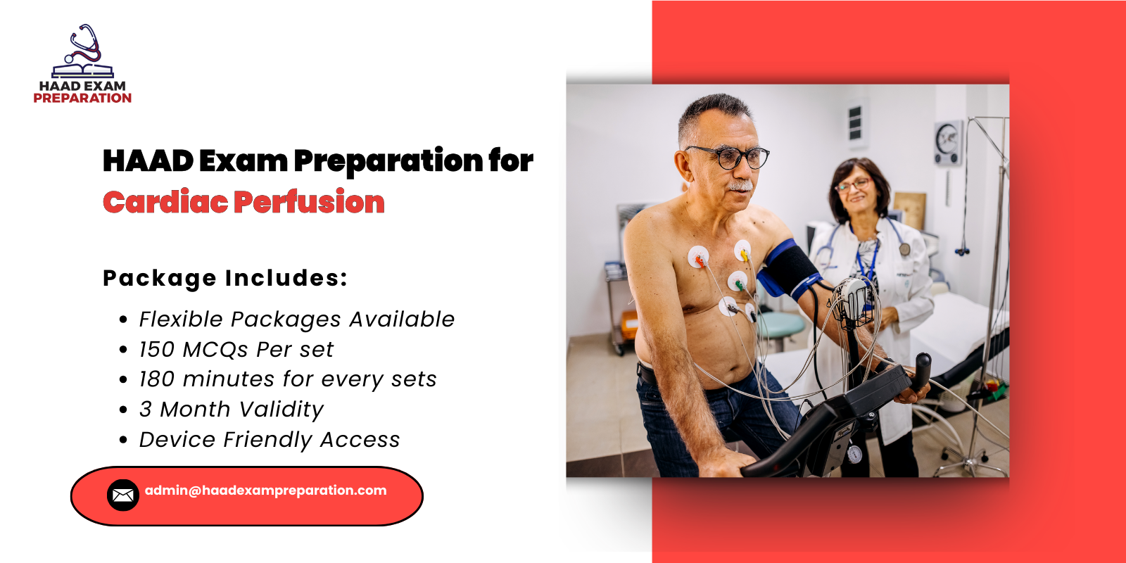 HAAD Exam Preparation for Cardiac Perfusion