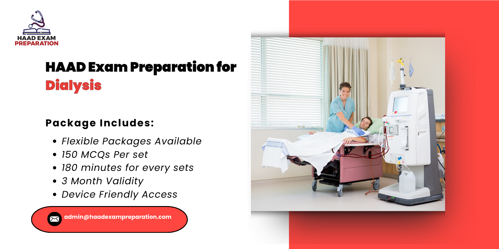 HAAD Exam Preparation for Dialysis