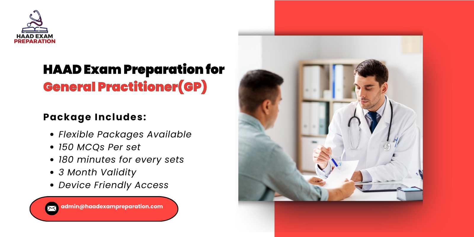 HAAD Exam Preparation for General Practitioner(GP)