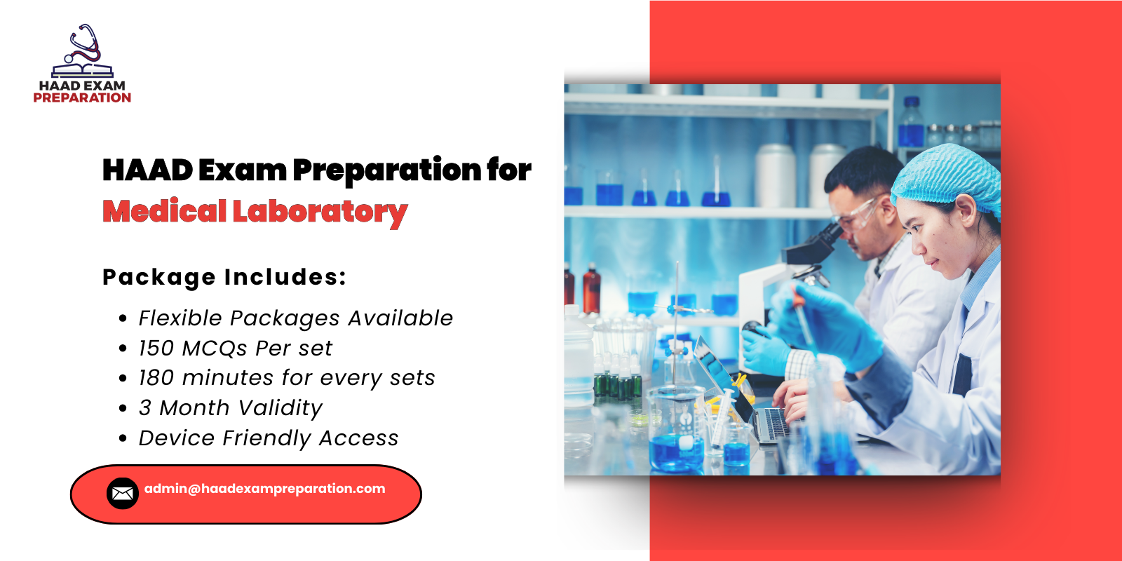 HAAD Exam Preparation for Medical Laboratory