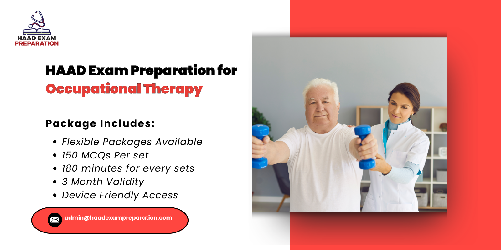 HAAD Exam Preparation for Occupational Therapy