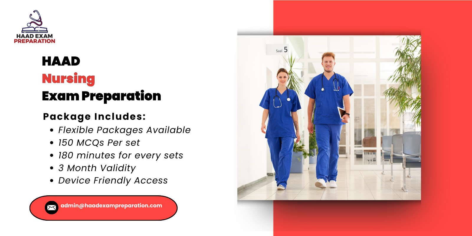 HAAD Nursing Exam Preparation