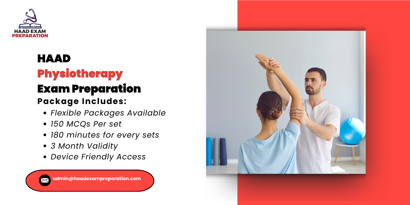 HAAD Physiotherapy Exam Preparation