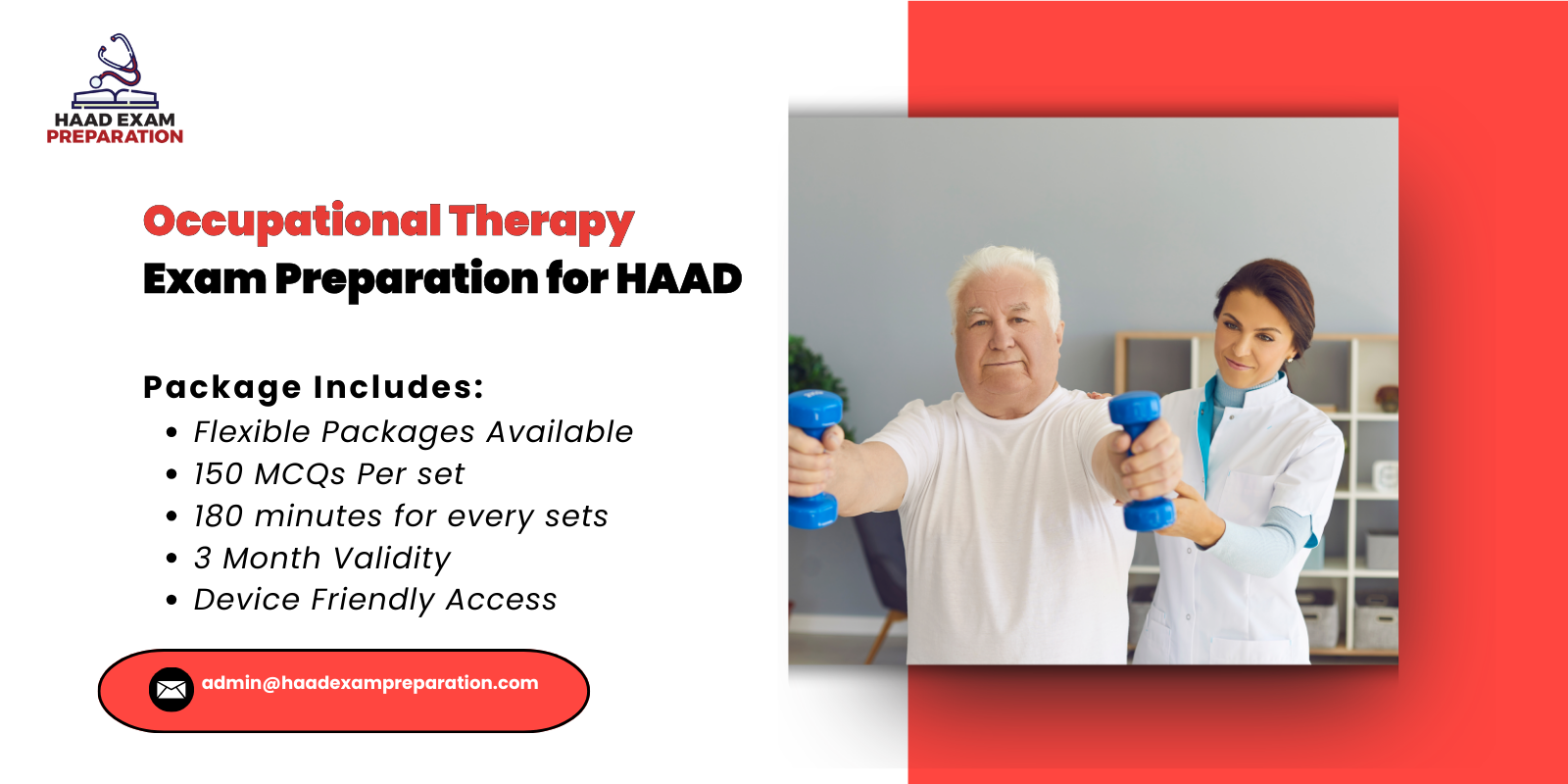 Occupational Therapy Exam Preparation for HAAD