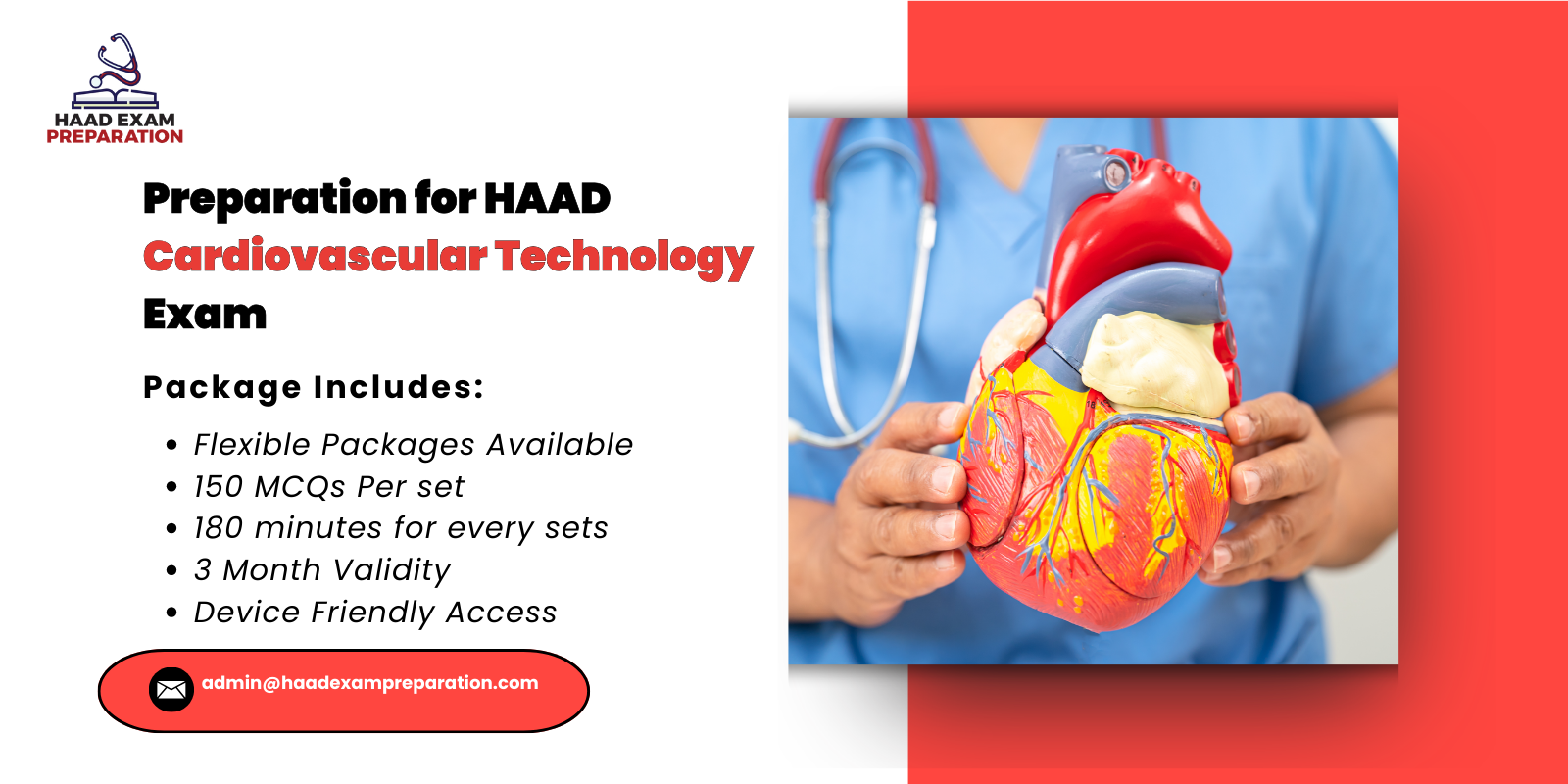 Preparation for HAAD Cardiovascular Technology