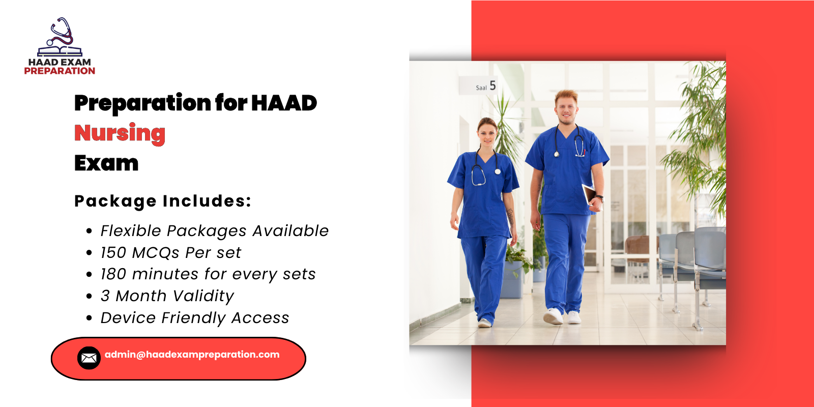 Preparation for HAAD Nursing