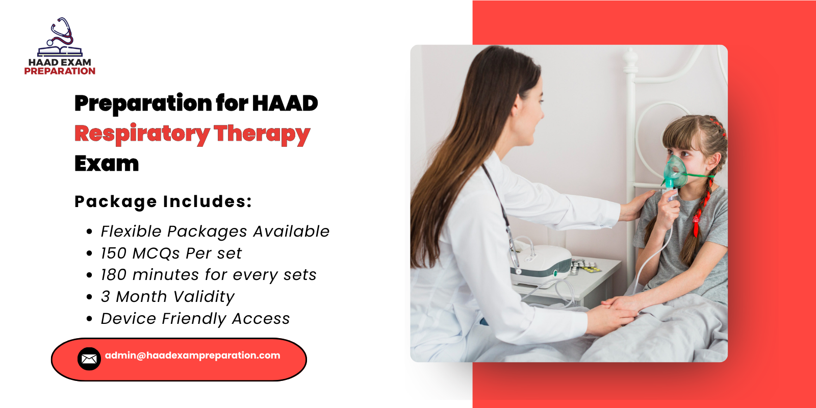 Preparation for HAAD Respiratory Therapy