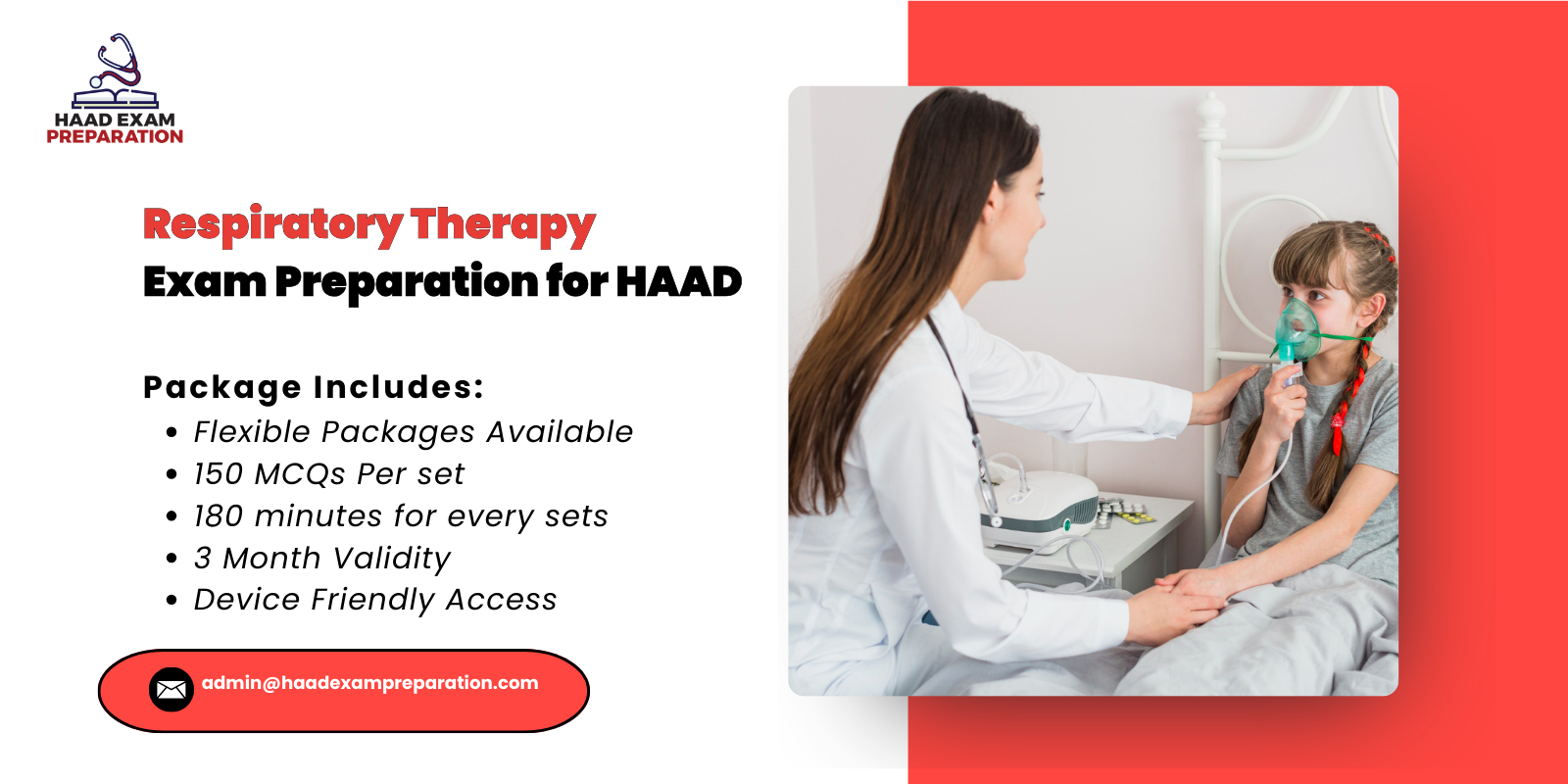 Respiratory Therapy Exam Preparation for HAAD